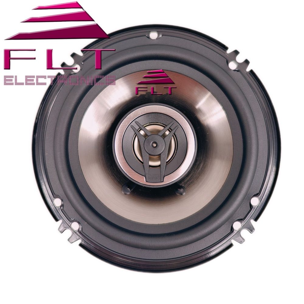6.5" 2-Way Coaxial Speaker with PP Cone and Plastic Grill - Image 2