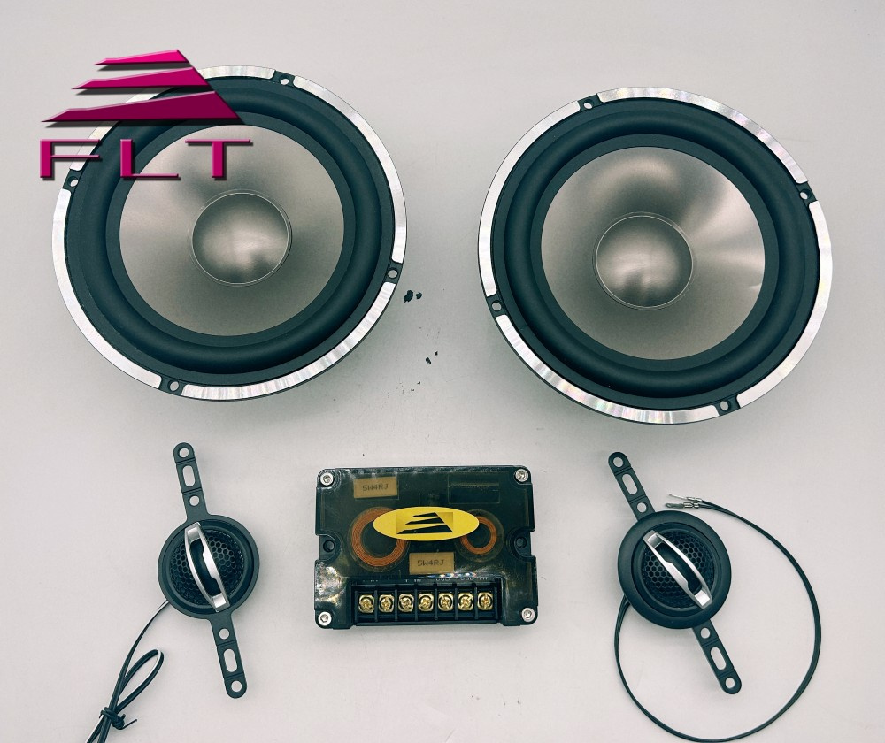 Components Car Speaker Set 6.5" Midwoofer Tweeter with Crossover