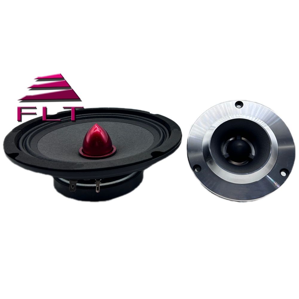 Components Set 6.5" Midrange and Tweeter for Car Audio - Image 4
